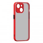 Чехол накладка PC Armorstandart Frosted Matte для Apple iPhone 14 Red (ARM64477)