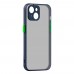 Чехол накладка PC Armorstandart Frosted Matte для Apple iPhone 14 Plus Navy Blue (ARM64482)