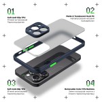 Чехол накладка PC Armorstandart Frosted Matte для Apple iPhone 14 Pro Navy Blue (ARM64483)
