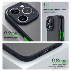 Чехол накладка PC Armorstandart Frosted Matte для Apple iPhone 14 Pro Navy Blue (ARM64483)