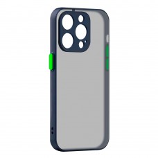 Чехол накладка PC Armorstandart Frosted Matte для Apple iPhone 14 Pro Navy Blue (ARM64483)