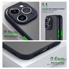 Чехол накладка PC Armorstandart Frosted Matte для Apple iPhone 14 Pro Max Navy Blue (ARM64484)