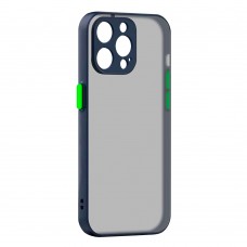 Чехол накладка PC Armorstandart Frosted Matte для Apple iPhone 14 Pro Max Navy Blue (ARM64484)