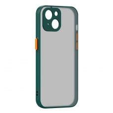 Чехол накладка PC Armorstandart Frosted Matte для Apple iPhone 14 Plus Dark Green (ARM64490)