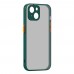 Чехол накладка PC Armorstandart Frosted Matte для Apple iPhone 14 Plus Dark Green (ARM64490)