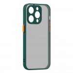 Чехол накладка PC Armorstandart Frosted Matte для Apple iPhone 14 Pro Dark Green (ARM64491)
