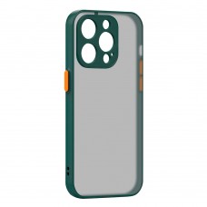 Чехол накладка PC Armorstandart Frosted Matte для Apple iPhone 14 Pro Dark Green (ARM64491)