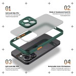 Чехол накладка PC Armorstandart Frosted Matte для Apple iPhone 14 Pro Max Dark Green (ARM64492)