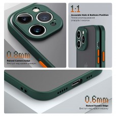 Чехол накладка PC Armorstandart Frosted Matte для Apple iPhone 14 Pro Max Dark Green (ARM64492)