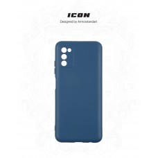 Чехол накладка TPU Armorstandart ICON для Samsung A03s Dark Blue (ARM64527)