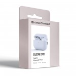 Чехол Armorstandart TPU Silicone для кейса наушников Apple Airpods Pro 2 White (ARM64531)