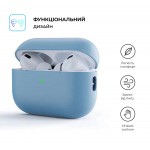 Чехол Armorstandart TPU Silicone для кейса наушников Apple Airpods Pro 2 Light Blue (ARM64535)