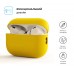 Чехол Armorstandart TPU Silicone для кейса наушников Apple Airpods Pro 2 Yellow (ARM64537)