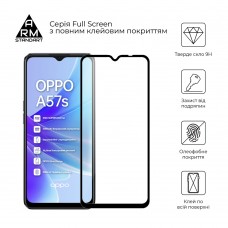 Защитное стекло ArmorStandart Full Glue для Oppo A57s 4G / A57 4G / A57e 4G / A77 4G / A77s 4G Black (ARM64685)