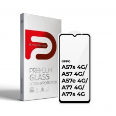 Защитное стекло ArmorStandart Full Glue для Oppo A57s 4G / A57 4G / A57e 4G / A77 4G / A77s 4G Black (ARM64685)