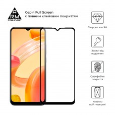 Защитное стекло ArmorStandart Full Glue для Realme C30 / C30s / C33 Black (ARM64727)