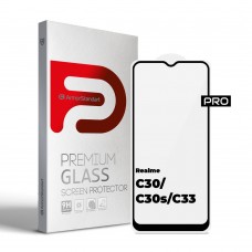 Защитное стекло ArmorStandart Pro для Realme C30 / C30s / C33 Black (ARM64728)