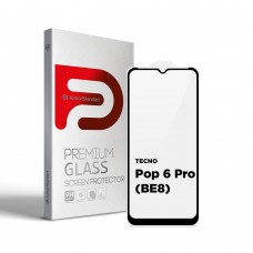 Защитное стекло ArmorStandart Full Glue для Tecno POP 6 Pro (BE8) Black (ARM64794)