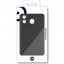 Чехол накладка TPU Armorstandart Matte Slim Fit для Tecno Spark 9 (KG5p) Camera cover Black (ARM64808)