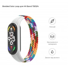 Ремешок Nylon ArmorStandart Braided Solo Loop для Xiaomi Mi Band 7/6/5/4 Pride Edition size S (ARM64941) Ремешок Nylon ArmorStandart Braided Solo Loop для Xiaomi Mi Band 7/6/5/4 Pride Edition size S (ARM64941)