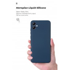 Чехол накладка ArmorStandart TPU ICON для Samsung A04e / M04 / F04 Camera cover Dark Blue (ARM65142)