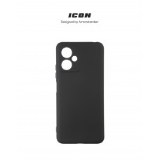 Чехол накладка ArmorStandart TPU ICON для Xiaomi Redmi Note 12 5G Camera cover Black (ARM65192)