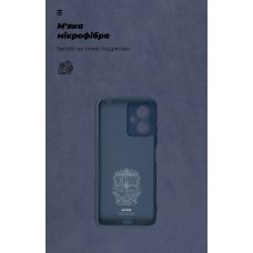 Чехол накладка ArmorStandart TPU ICON для Xiaomi Redmi Note 12 5G Camera cover Dark Blue (ARM65194)