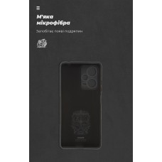 Чехол накладка ArmorStandart TPU ICON для Xiaomi Redmi Note 12 Pro+ 5G Camera cover Black (ARM65211)