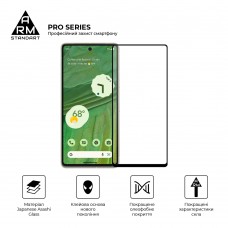 Защитное стекло ArmorStandart Pro для Google Pixel 7 Black (ARM65230)