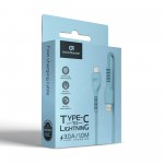 Кабель ArmorStandart AR88 Type-C-Lightning 3A 1m Blue (ARM65288)