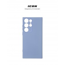 Чехол накладка ArmorStandart TPU ICON для Samsung S23 Ultra Camera cover Lavander (ARM65460)