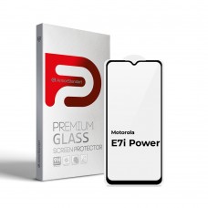 Защитное стекло ArmorStandart Full Glue для Motorola E7i Power Black (ARM65481)