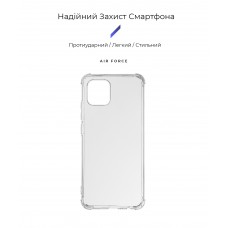 Чехол накладка TPU Armorstandart Air Force для Samsung A03 (A035) Transparent (ARM65520) Чехол накладка TPU Armorstandart Air Force для Samsung A03 (A035) Transparent (ARM65520)