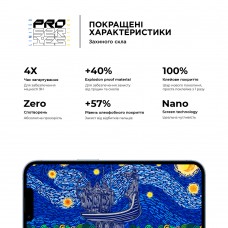 Защитное стекло ArmorStandart Pro 3D LE для Apple iPhone 14 / 13 / 13 Pro Black (ARM65654)