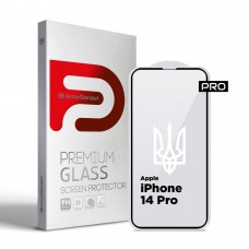 Защитное стекло ArmorStandart Pro 3D LE для Apple iPhone 14 Pro Black (ARM65658)