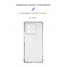 Чехол накладка ArmorStandart TPU Air Force для Xiaomi 13 Pro 5G Camera cover Transparent (ARM65686)