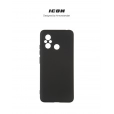 Чехол накладка ArmorStandart TPU ICON для Xiaomi Redmi 12С / 11A Camera cover Black (ARM65965)