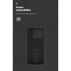 Чехол накладка ArmorStandart TPU ICON для Xiaomi Redmi 12С / 11A Camera cover Black (ARM65965)