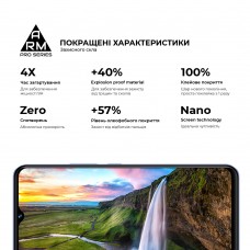 Защитное стекло ArmorStandart Pro для Vivo Y02 Black (ARM66005)