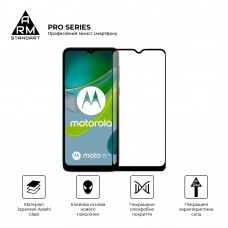 Защитное стекло ArmorStandart Pro для Motorola E13 Black (ARM66133)