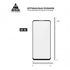 Защитное стекло ArmorStandart Pro для Motorola G13 / G23 / G53 5G Black (ARM66134)