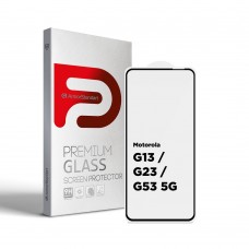 Защитное стекло ArmorStandart Full Glue для Motorola G13 / G23 / G53 5G Black (ARM66138)