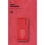 Чехол накладка ArmorStandart TPU ICON для Samsung A54 5G (A546) Camera cover Red (ARM66176)