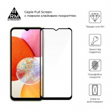 Защитное стекло ArmorStandart Full Glue для Samsung A14 4G (A145) / A14 5G (A146) Black (ARM66202)