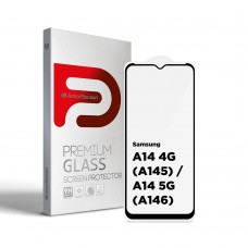 Защитное стекло ArmorStandart Full Glue для Samsung A14 4G (A145) / A14 5G (A146) Black (ARM66202)