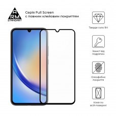 Защитное стекло ArmorStandart Full Glue для Samsung A34 5G (A346) Black (ARM66203)