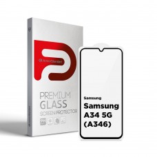 Защитное стекло ArmorStandart Full Glue для Samsung A34 5G (A346) Black (ARM66203)