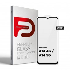 Защитное стекло ArmorStandart Pro для Samsung A14 4G / A14 5G Black (ARM66206)