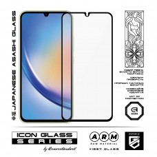 Защитное стекло ArmorStandart Icon для Samsung A34 5G (A346) Black (ARM66211)