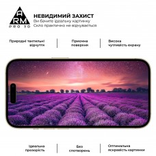 Защитное стекло ArmorStandart Pro 3D для Apple iPhone 14 Pro Black (ARM66355)